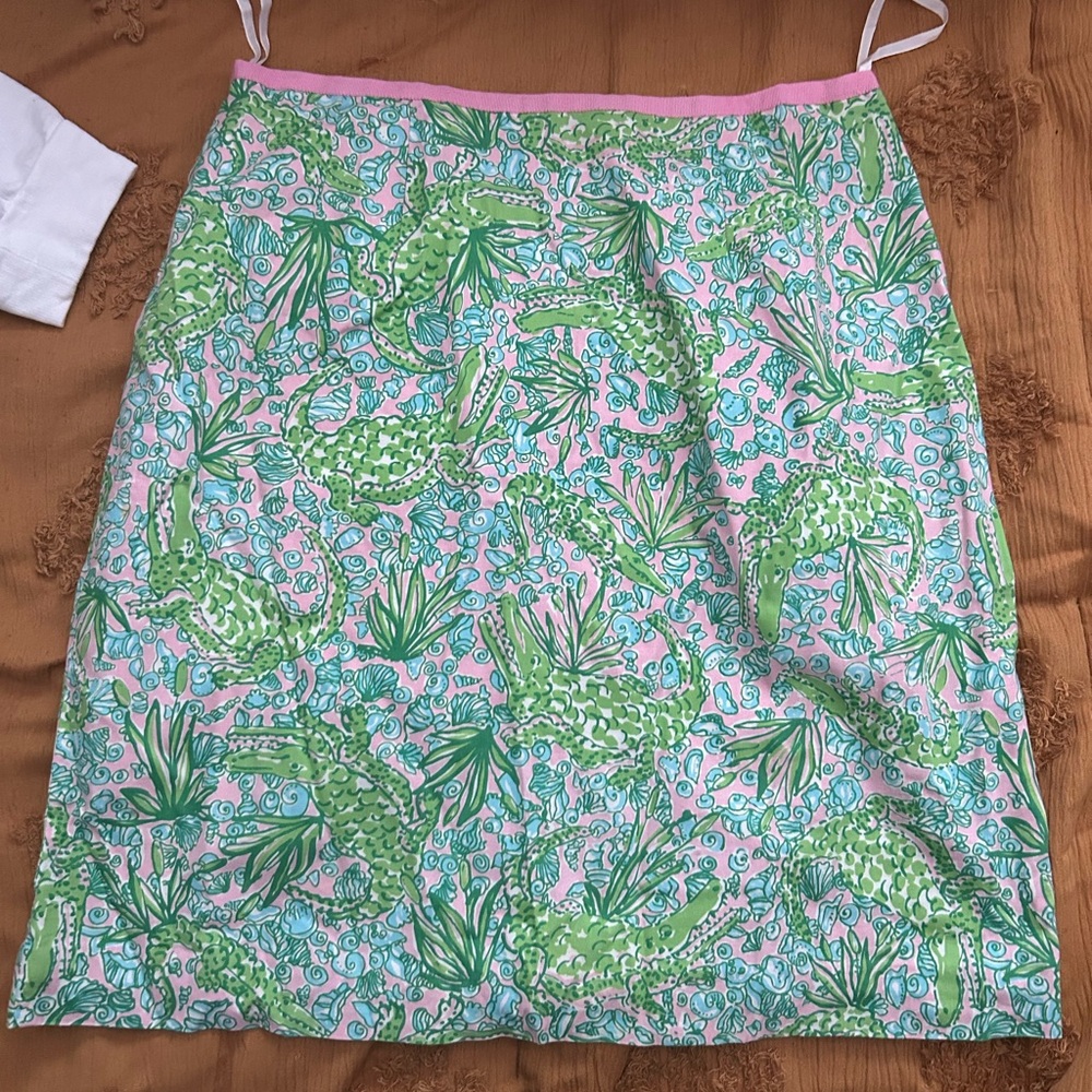Lilly Pulitzer gator skirt